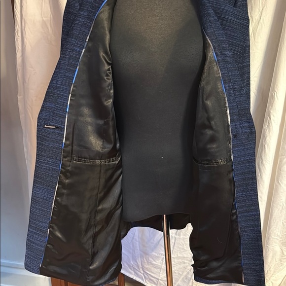 Mary Kay by T Winhill Blue Tailored Blazer with Notched Lapel - Picture 10 of 12